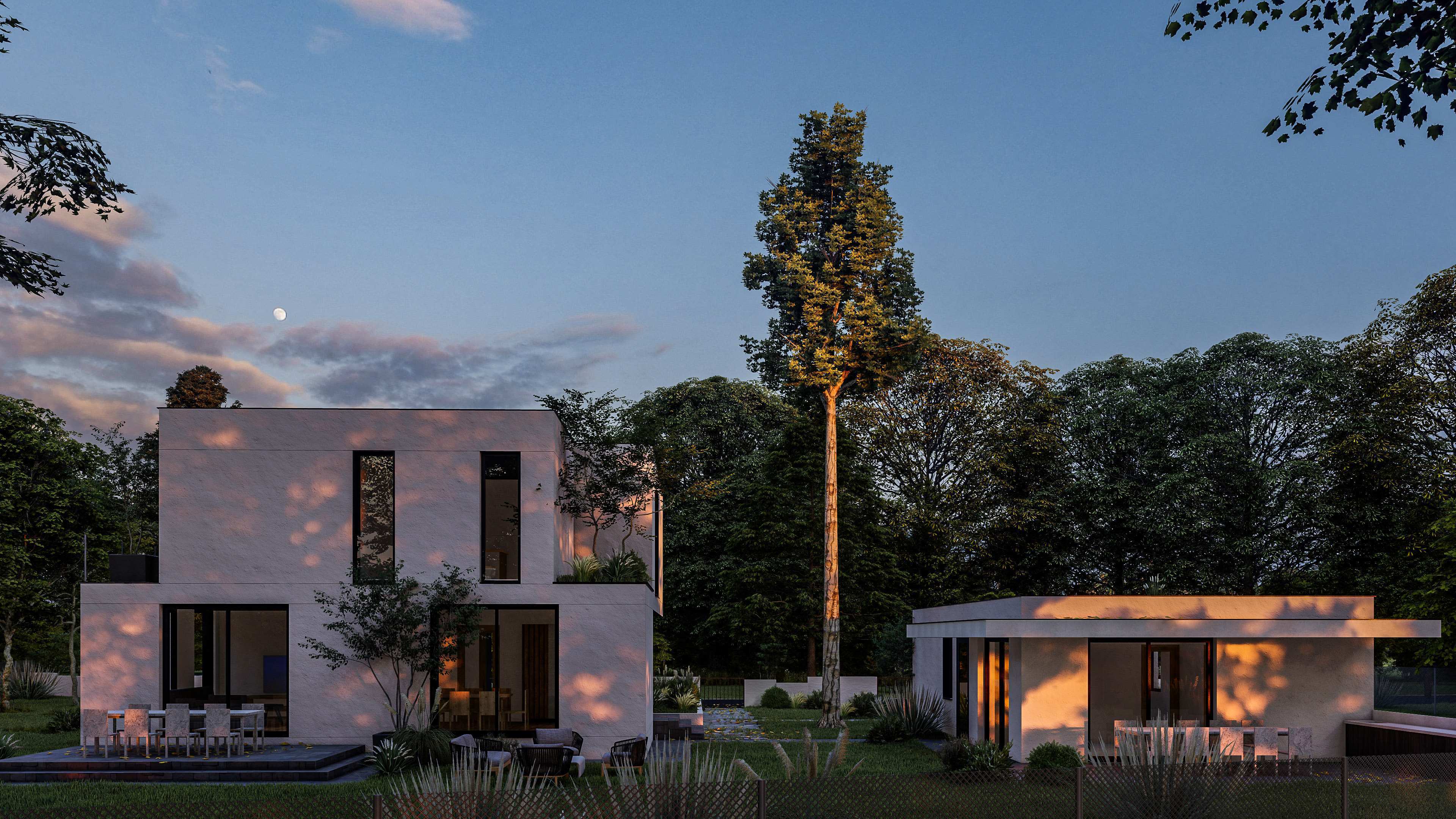 House in forest